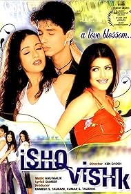 Amrita Rao, Shahid Kapoor, and Shenaz Treasury in Ishq Vishk (2003)