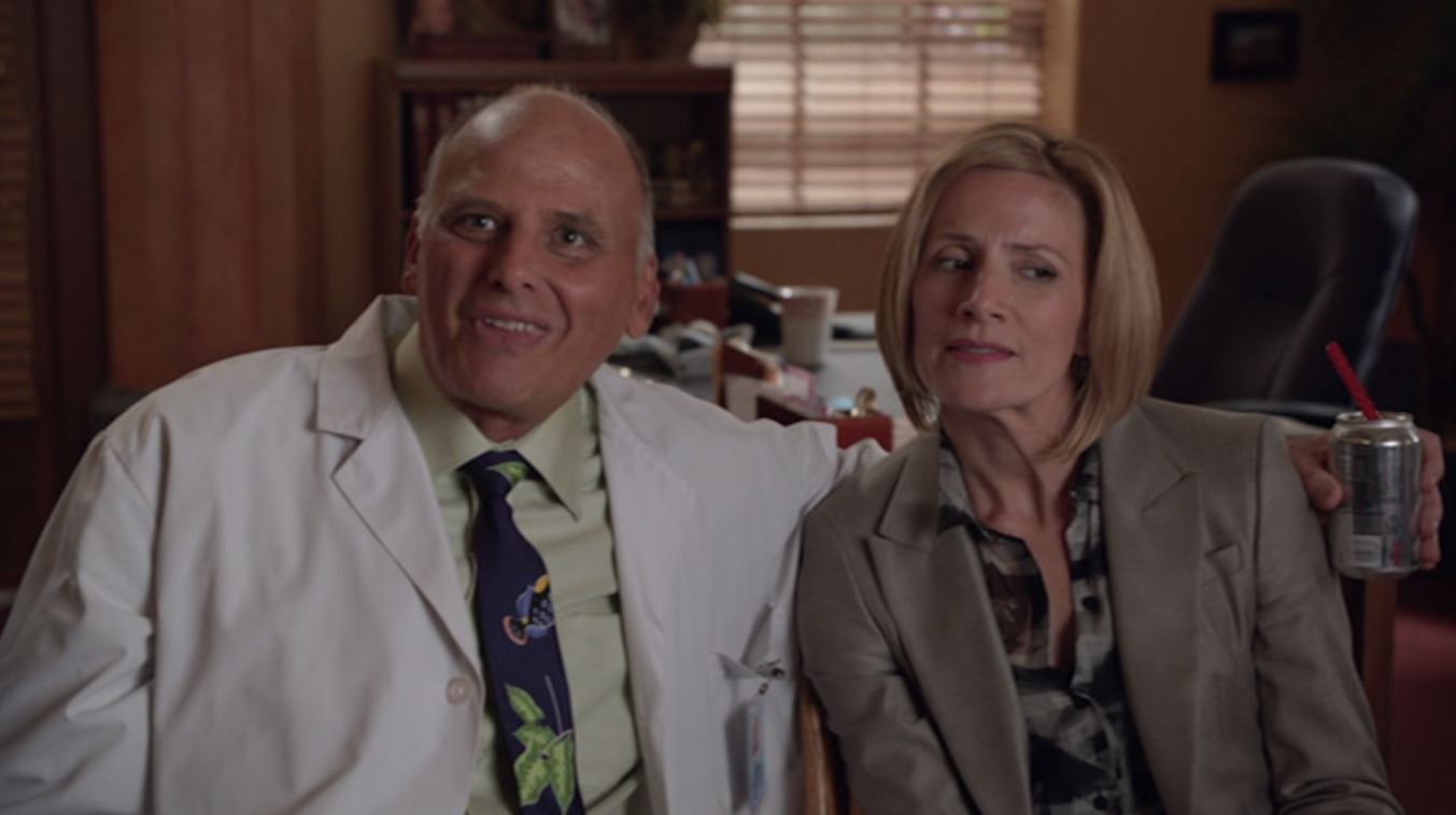 Kurt Fuller and Kirsten Nelson in Psych (2006)