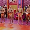 Bruno Carvalho, Calix Quan, Jesse James Pattison, and Bryce Eilenberg in RuPaul's Drag Race (2009)