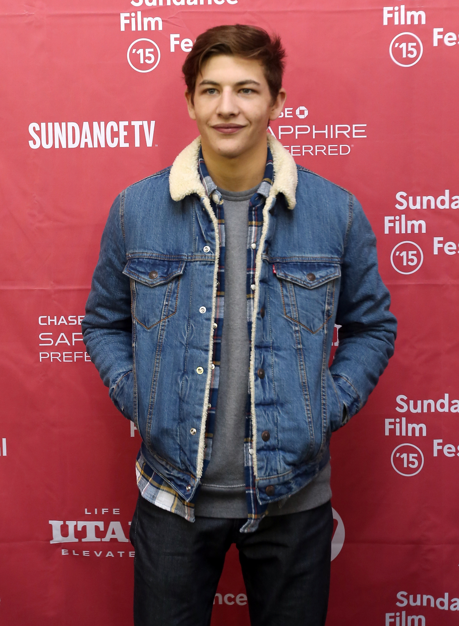 Tye Sheridan at an event for Entertainment (2015)