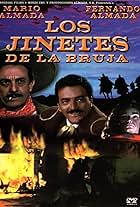 Fernando Almada, Mario Almada, and Kitty de Hoyos in Los jinetes de la bruja (En el viejo Guanajuato) (1966)