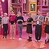 Loulou Velvet, Alvilda, Chloe Clarke, Gabanna, Morphae, Sarah Logan, Star, La Veuve, and Madame Yoko in Drag Race Belgique (2023)