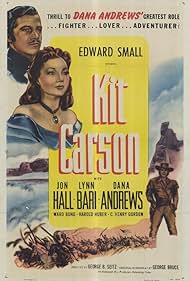 Dana Andrews, Lynn Bari, and Jon Hall in Kit Carson (1940)