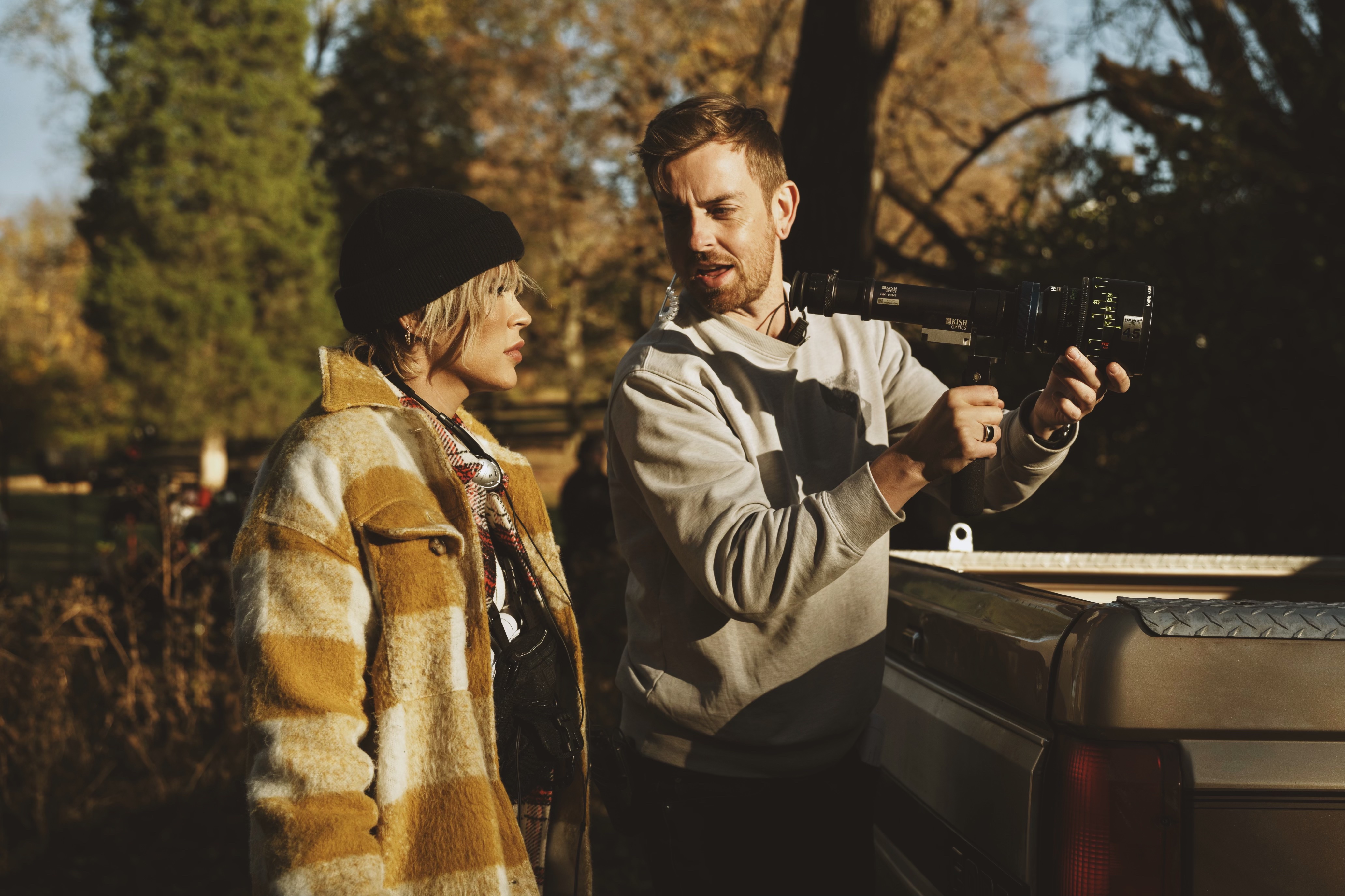 Nadine Crocker and Sy Turnbull in Desperation Road (2023)