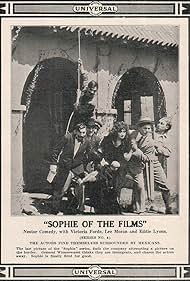 Charley Chase, Victoria Forde, Eddie Lyons, and Lee Moran in Sophie of the Films #4 (1914)