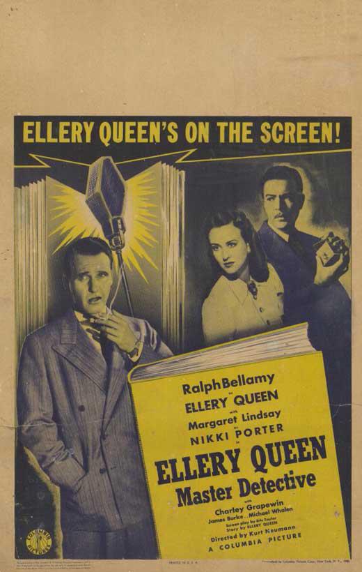 Ralph Bellamy, Margaret Lindsay, and Michael Whalen in Ellery Queen, Master Detective (1940)