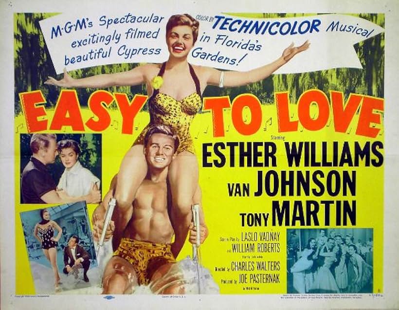 Van Johnson, Tony Martin, and Esther Williams in Easy to Love (1953)