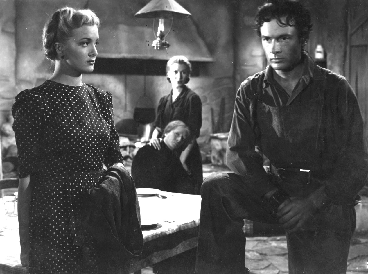 Elsa O'Connor, Ricardo Passano, Silvana Roth, and Judith Sulian in Se abre el abismo (1945)