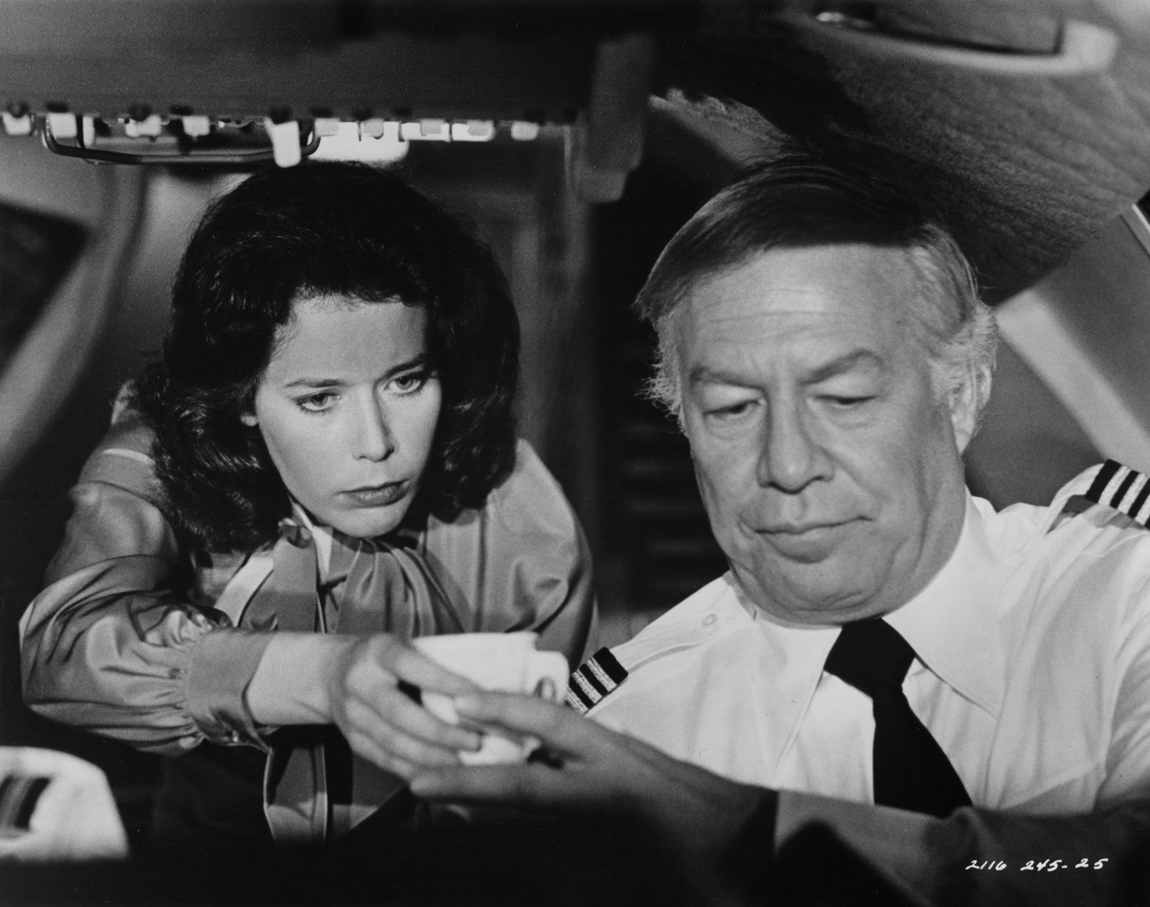 Sylvia Kristel and George Kennedy in The Concorde... Airport '79 (1979)