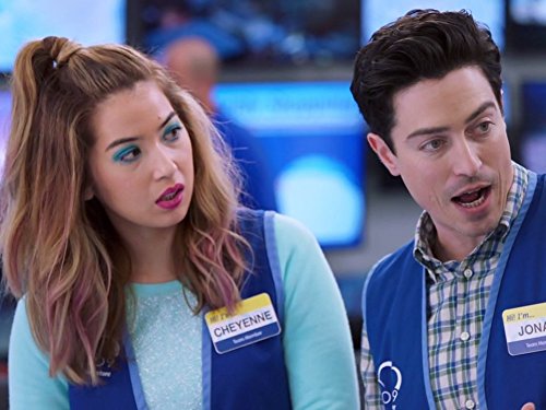 Ben Feldman and Nichole Sakura in Superstore (2015)