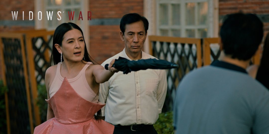 Jean Garcia and Lito Pimentel in Widows' War (2024)