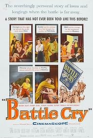 Tab Hunter, Anne Francis, Dorothy Malone, Nancy Olson, and Aldo Ray in Battle Cry (1955)