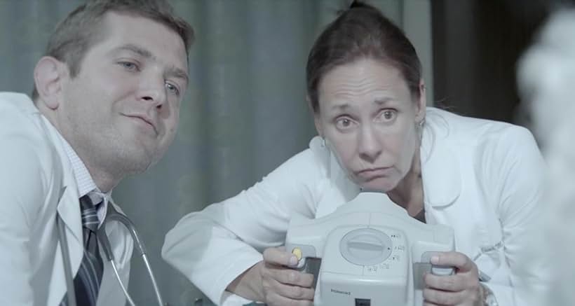 Laurie Metcalf and Joel Johnstone in Getting On (2013)