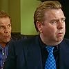 Timothy Spall and Christopher Fairbank in Auf Wiedersehen, Pet (1983)