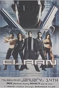 Mithun Chakraborty, Rahul Khanna, Ameesha Patel, Arjun Rampal, Lara Dutta, and John Abraham in Elaan (2005)