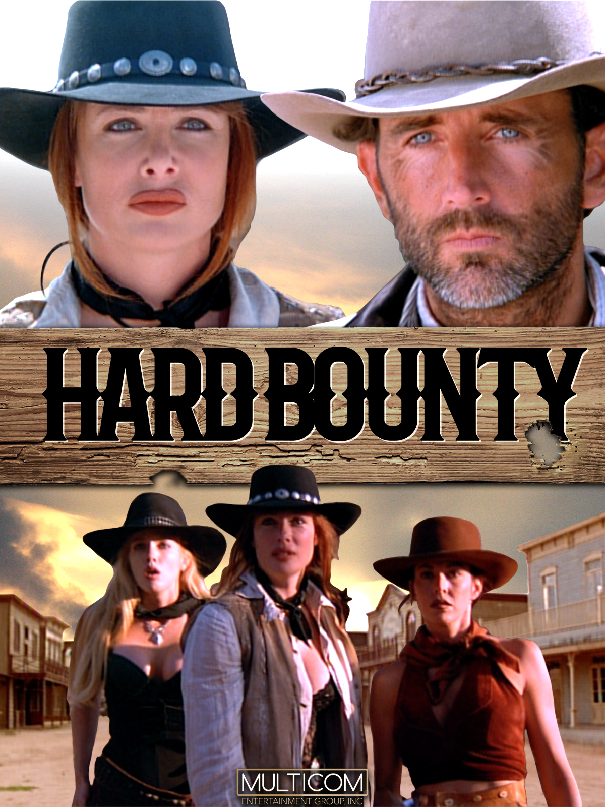 Kelly LeBrock, Kimberly Kelley, Matt McCoy, and Rochelle Swanson in Hard Bounty (1995)