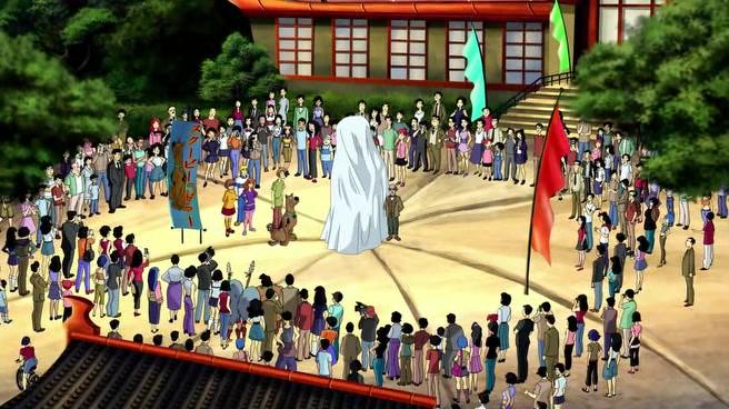 Mindy Cohn, Grey Griffin, Casey Kasem, Sab Shimono, and Frank Welker in Scooby-Doo and the Samurai Sword (2008)