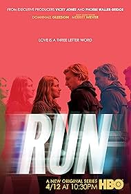 Merritt Wever and Domhnall Gleeson in Run (2020)