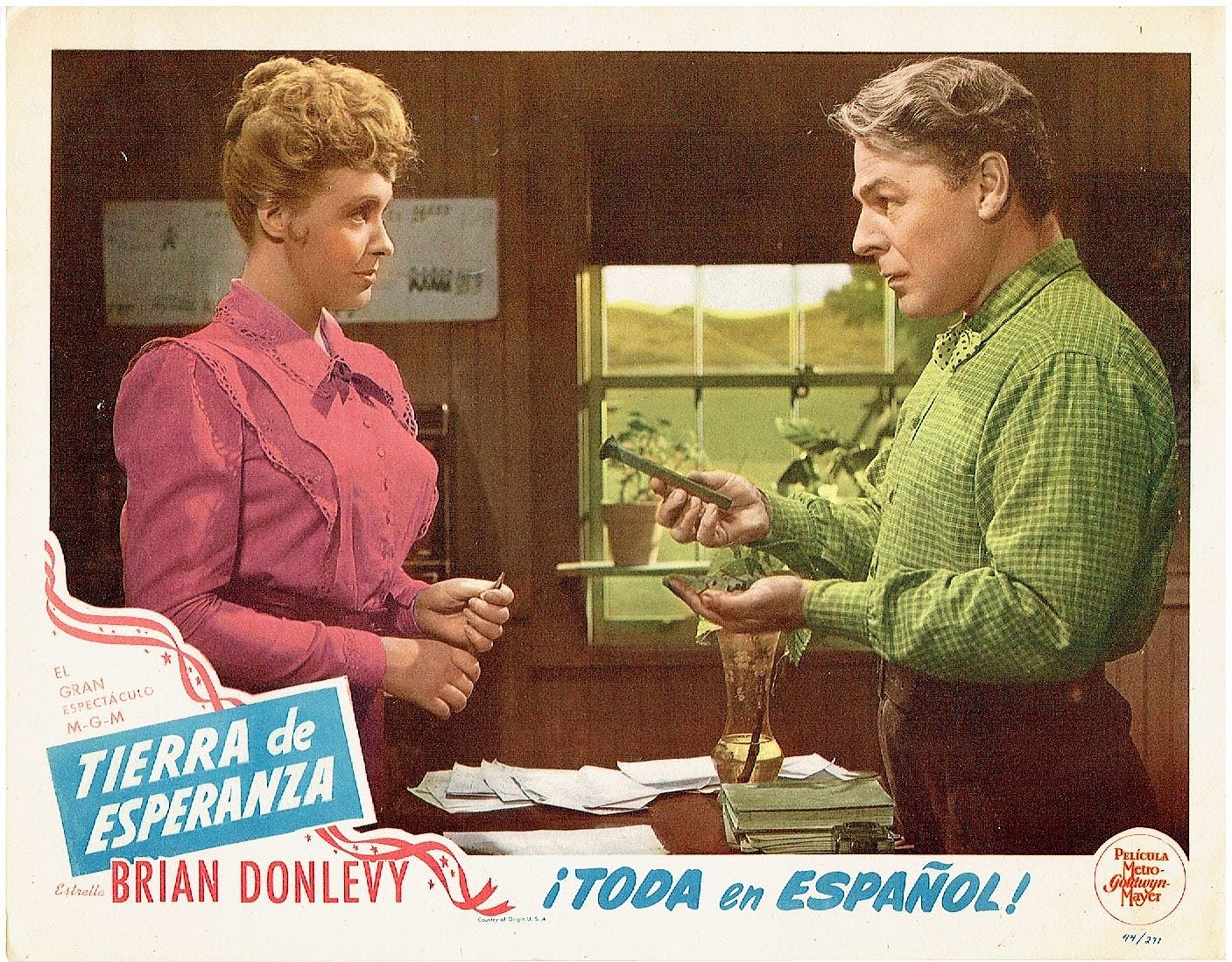 Brian Donlevy and Ann Richards in An American Romance (1944)