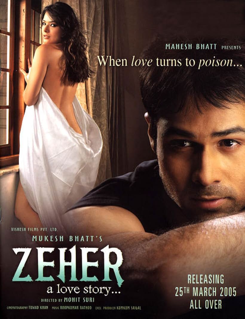 Emraan Hashmi and Udita Goswami in Zeher (2005)