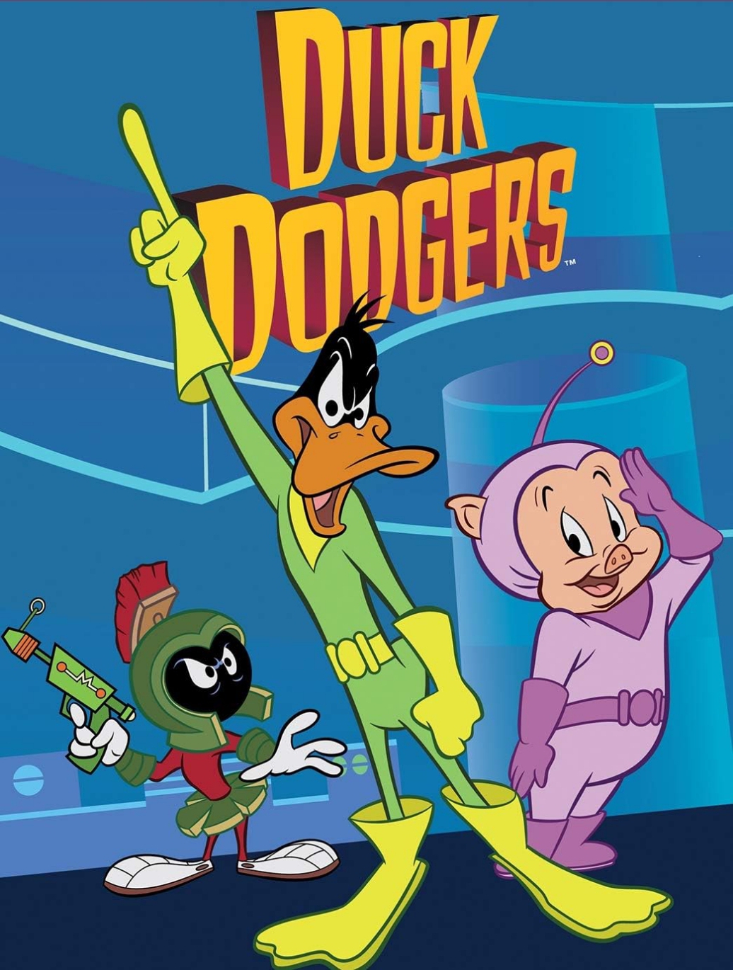 Joe Alaskey and Bob Bergen in Duck Dodgers (2003)