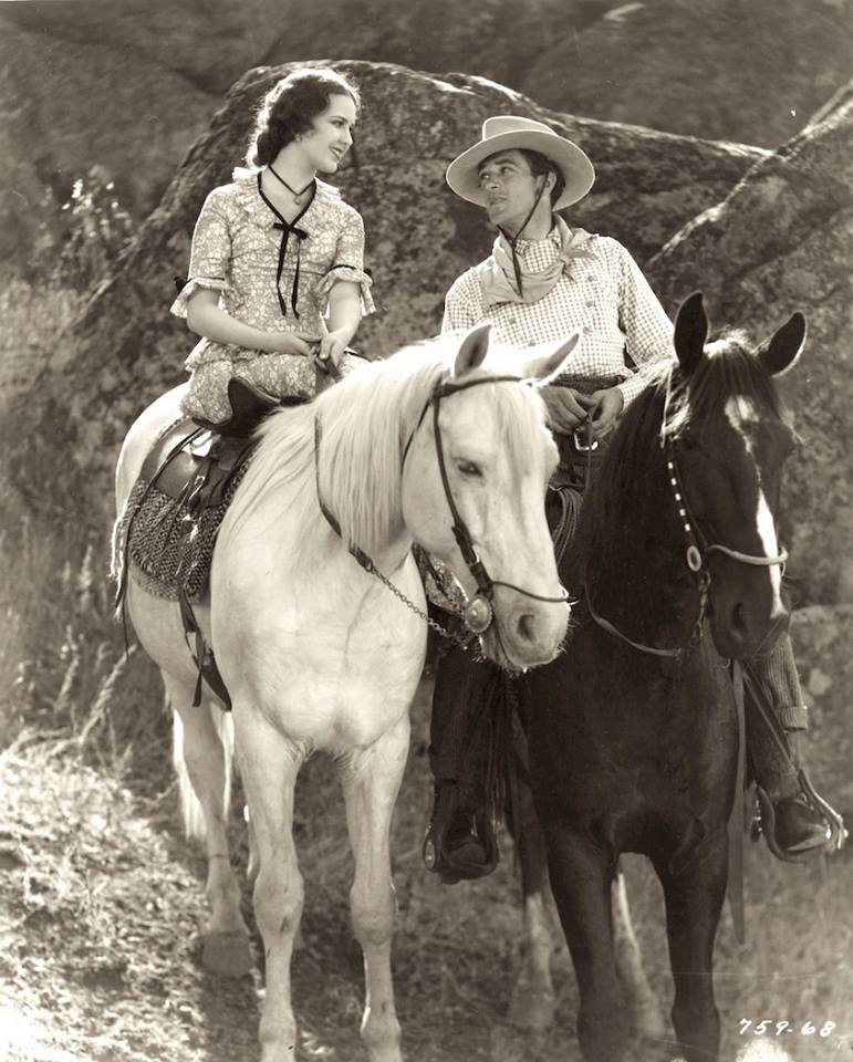 Gary Cooper and Mary Brian in The Virginian (1929)