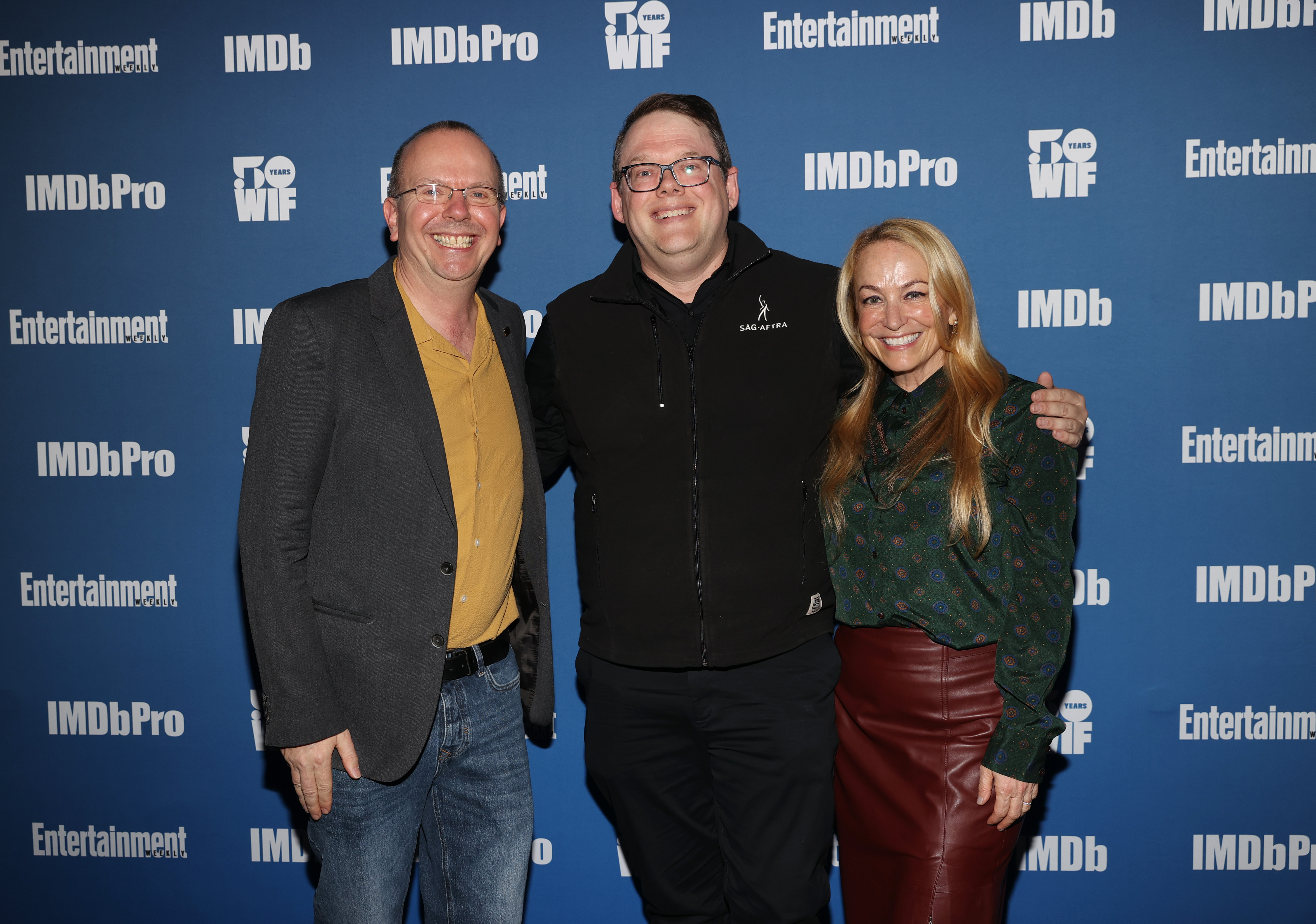 Col Needham, Emily Glassman, and Duncan Crabtree-Ireland