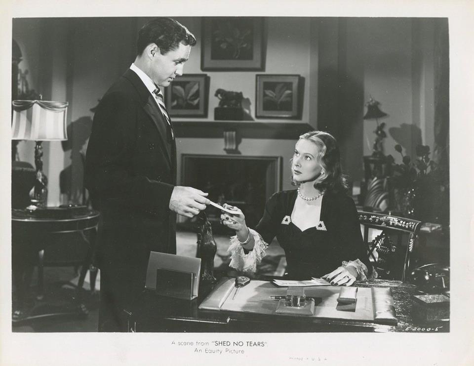 Mark Roberts and June Vincent in Shed No Tears (1948)