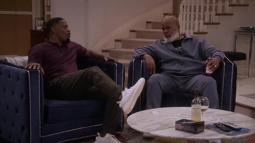 Jamie Foxx and David Alan Grier in Dad Stop Embarrassing Me! (2021)