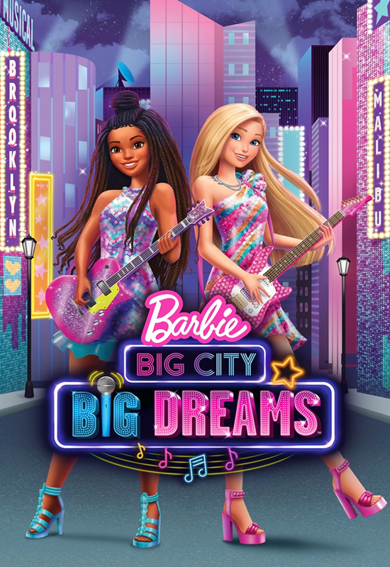 America Young and Amber May in Barbie: Big City, Big Dreams (2021)