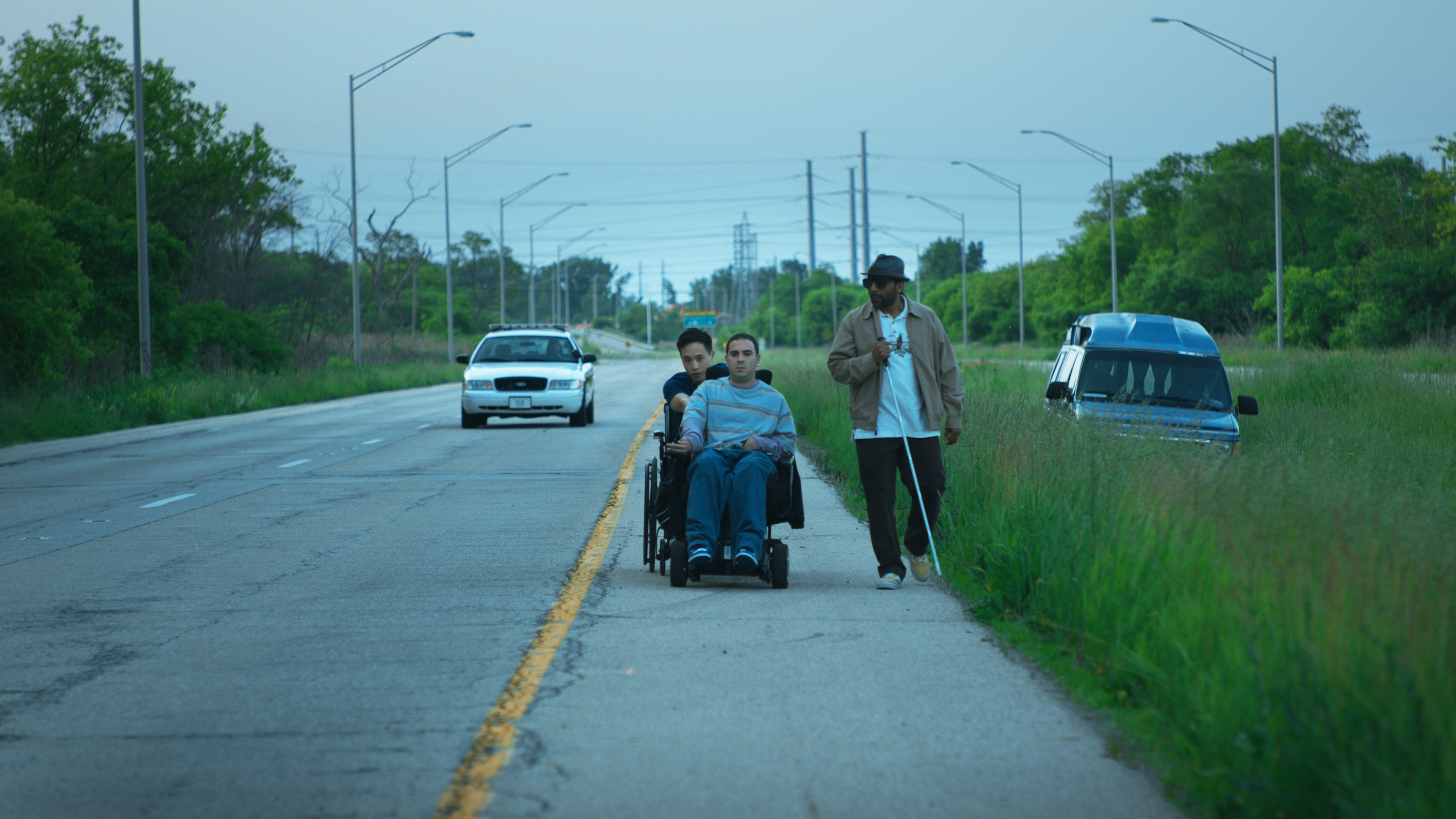 Grant Rosenmeyer, Ravi Patel, and Hayden Szeto in Come As You Are (2019)