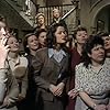 Marion Bailey, Jane Cussons, Rosamund Greenwood, Tina Heath, Patricia Hodge, Valerie Lush, Miriam Margolyes, and Judith Paris in The Girls of Slender Means (1975)