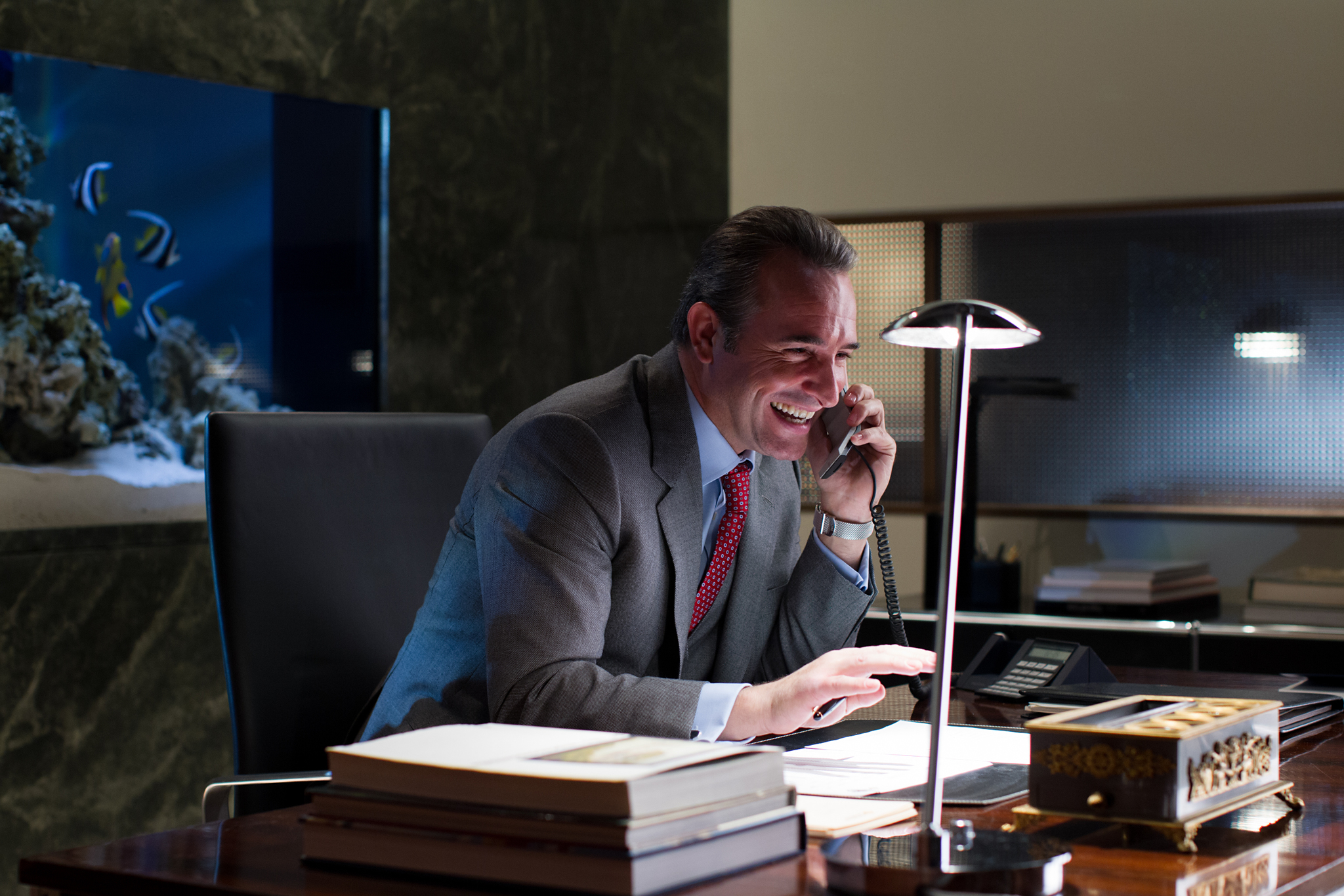 Jean Dujardin in The Wolf of Wall Street (2013)