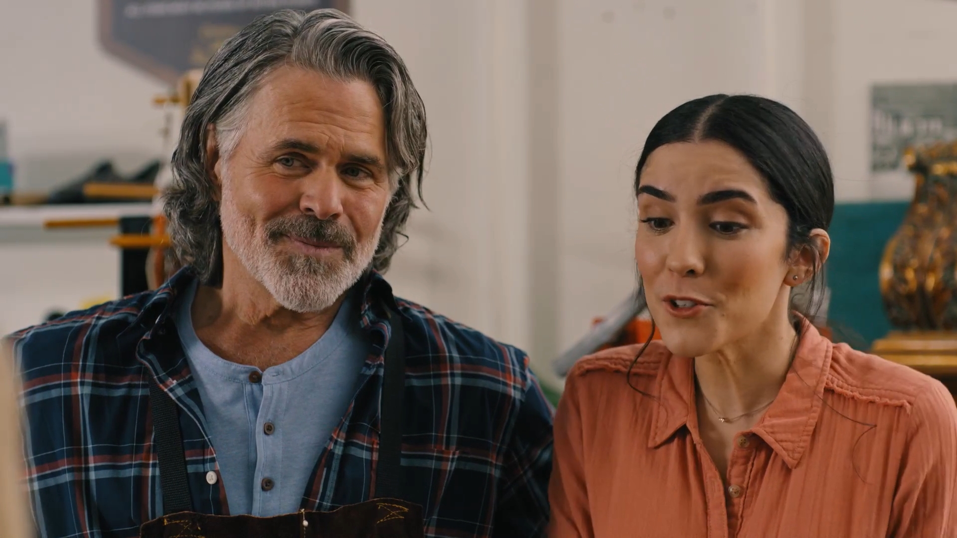 Michael Dickson and Veronica Hortiguela in Head Over Heels (2024)