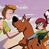 Matthew Lillard, Mindy Cohn, Frances Conroy, and Frank Welker in Scooby-Doo! Mystery Incorporated (2010)