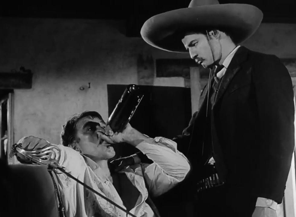 Marlon Brando and Anthony Quinn in Viva Zapata! (1952)