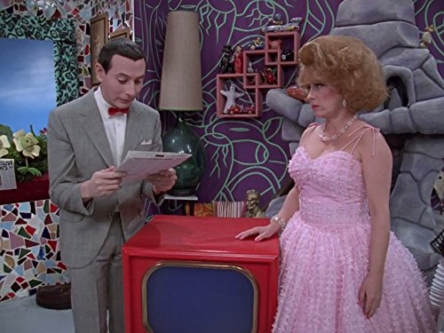 Paul Reubens and Lynne Marie Stewart in Pee-wee's Playhouse (1986)