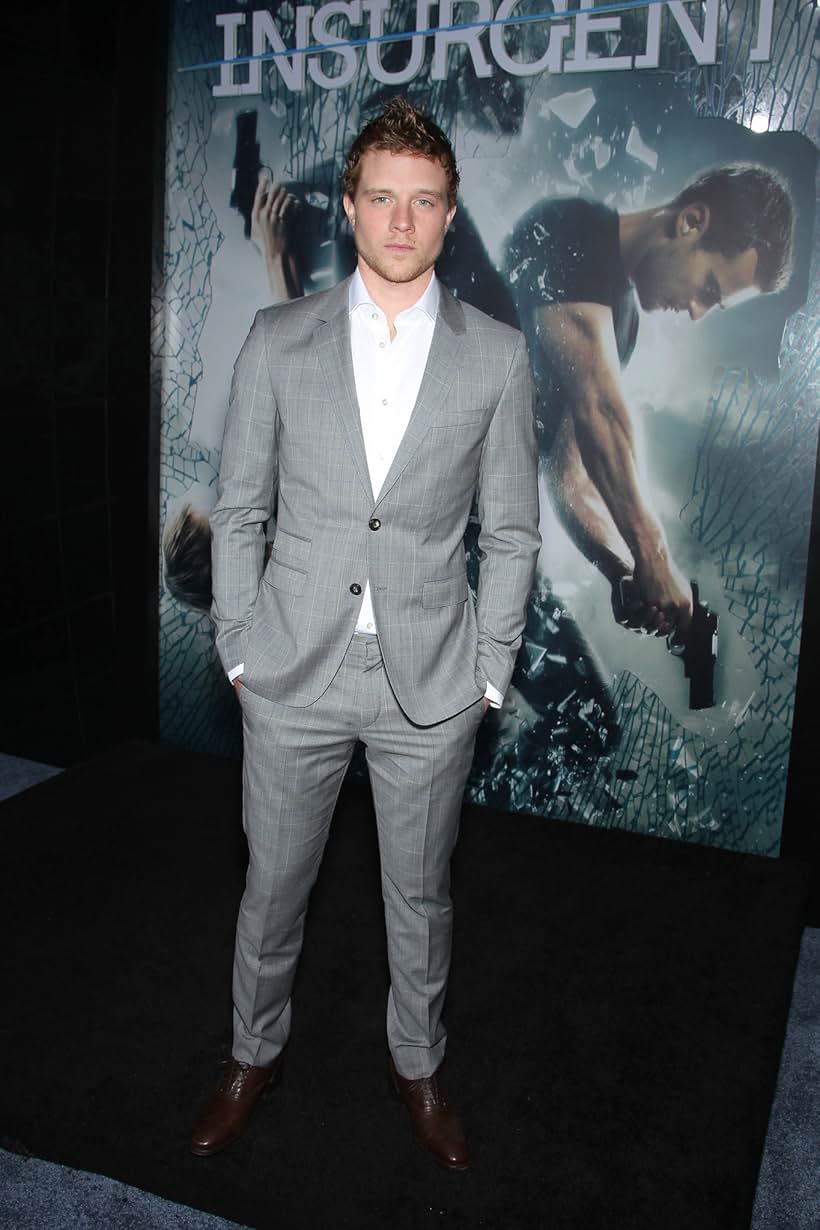 Jonny Weston at an event for The Divergent Series: Insurgent (2015)