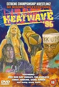 Francine Fournier, Chris Jericho, Scott Levy, and Mark LoMonaco in ECW Heat Wave 1996 (1996)