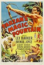 Lex Barker and Brenda Joyce in Tarzan's Magic Fountain (1949)