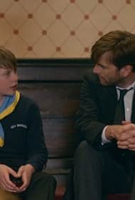 David Tennant and Adam Wilson in Broadchurch (2013)