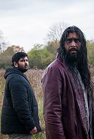 Rishi Kris Rai and Nathan Lobo in A Living Nightmare (2019)