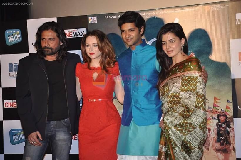 Mukul Dev, Purab Kohli, Saidah Jules, and Kirti Kulhari at an event for Jal (2013)