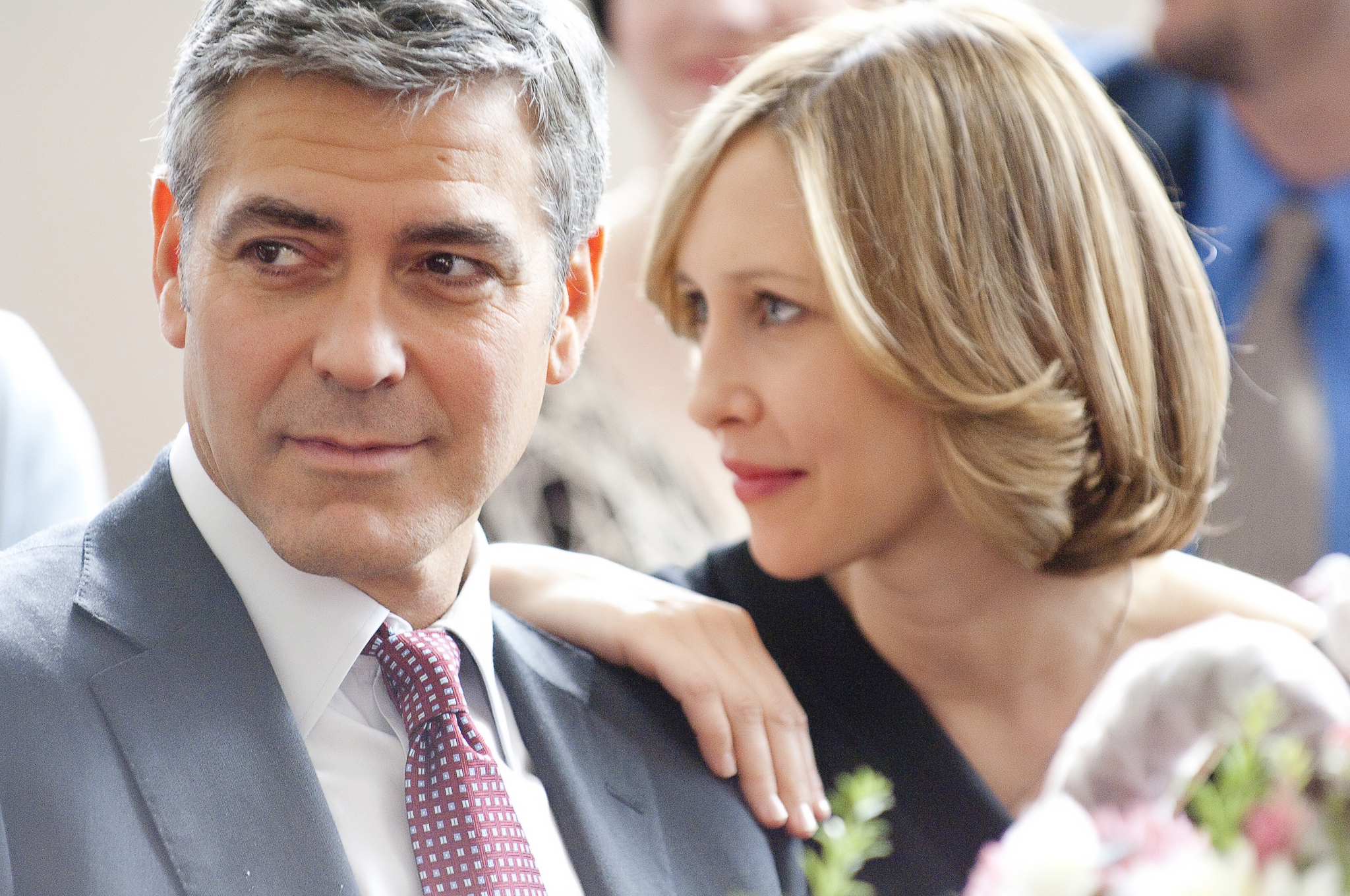 George Clooney and Vera Farmiga in Up in the Air (2009)