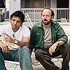 Paul Giamatti and M. Night Shyamalan in Lady in the Water (2006)