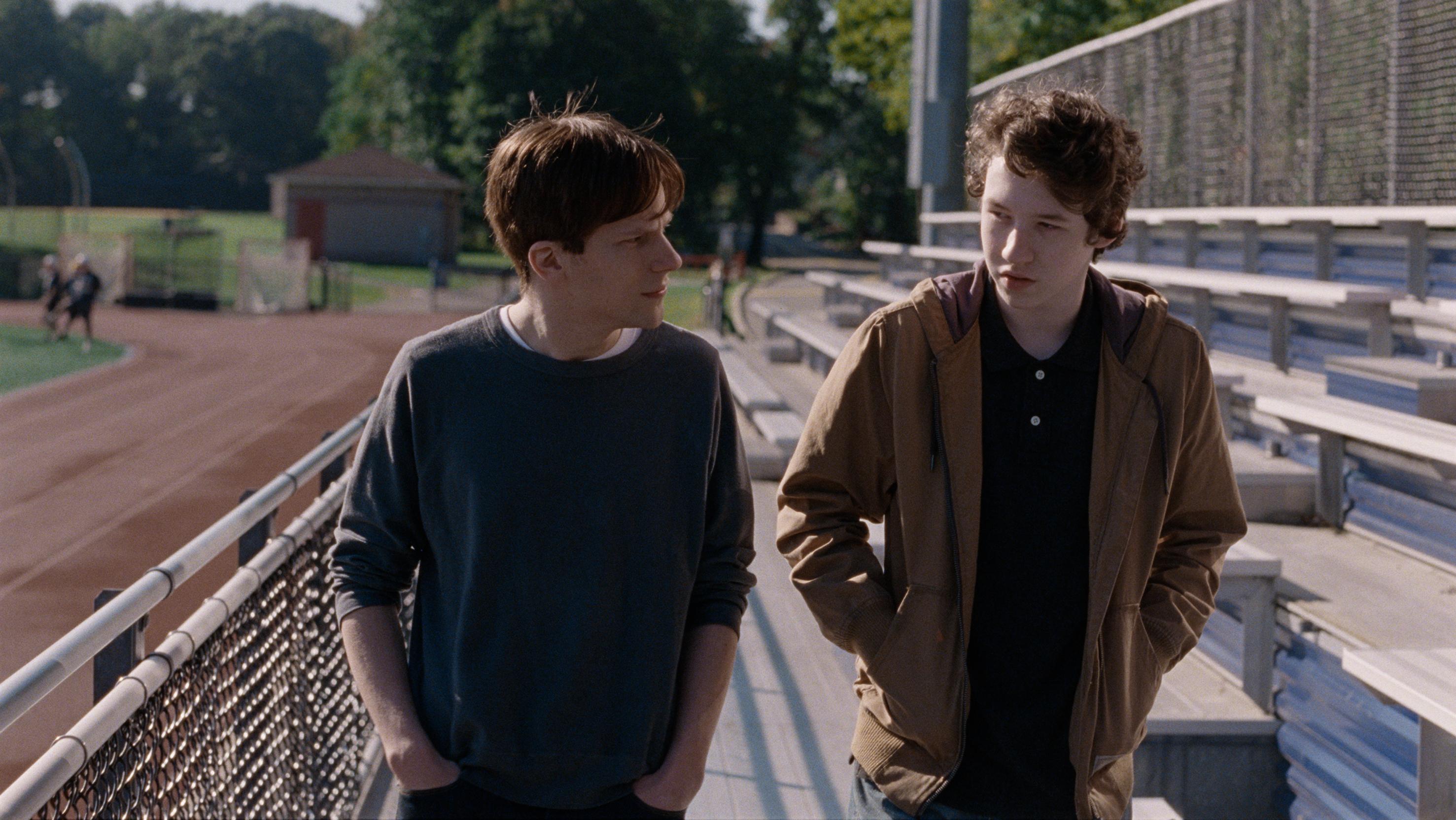 Jesse Eisenberg and Devin Druid in Louder Than Bombs (2015)