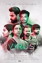 Kunchacko Boban, Revathi, Parvathy Thiruvothu, Sreenath Bhasi, Tovino Thomas, and Zakariya in Virus (2019)