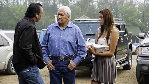 Eric Schweig, Gordon Tootoosis, and Ashley Callingbull in Blackstone (2009)