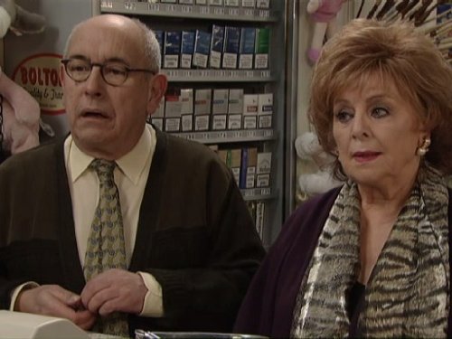 Malcolm Hebden and Barbara Knox in Coronation Street (1960)