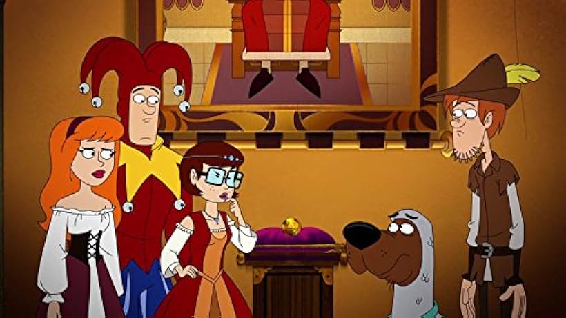 Matthew Lillard, Grey Griffin, Frank Welker, and Kate Micucci in Be Cool, Scooby-Doo! (2015)